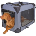 Bild 1 von Pet-Star Transport-Hütte, grau  / (Variante) 90 x 61 x 65cm