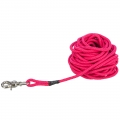 Bild 1 von Trixie Schleppleine, rund aus Segeltau mit Trigger Snap Hook - fuchsia  / (Variante) 15 m