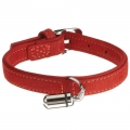 Bild 2 von Karlie Halsband Buffalo aus Kalbsleder - Rot  / (Variante) 24 cm/10 mm